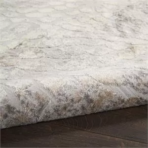 Silky Textures Rug Ivory